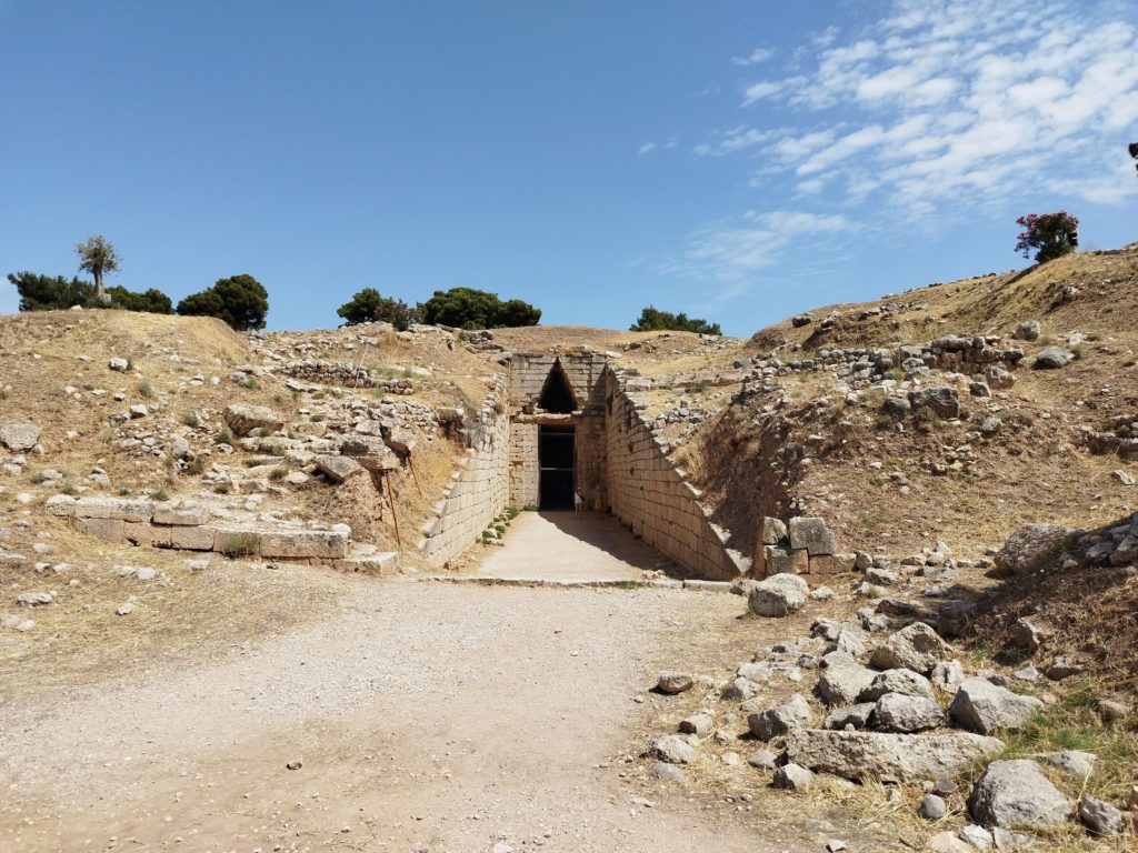 Tomba a tholos, Micene, Grecia